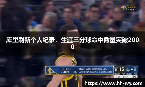 库里刷新个人纪录，生涯三分球命中数量突破2000