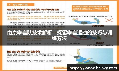 南京攀岩队技术解析：探索攀岩运动的技巧与训练方法